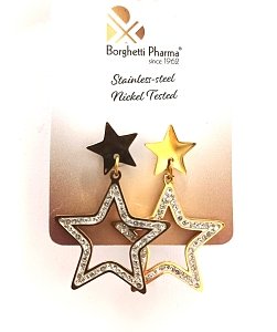 Inoplus Σκουλαρίκια Star Oro Zirconia ART 1030, 1 Ζευγάρι