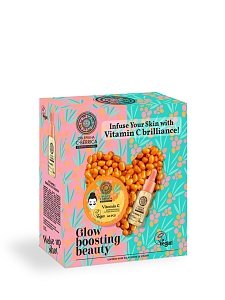 Natura Siberica C-Berrica Πακέτο Προϊόντων Προσώπου Glow Boosting Beauty Ορός Προσώπου Ενέργειας 30ml και Patches C-Berrica Express Λάμψη & Ανόρθωση 60τμχ