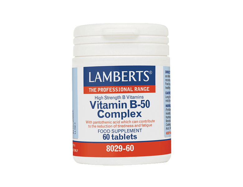 Lamberts Vitamin B-50 Complex 60tabs | Dna Pharmacy