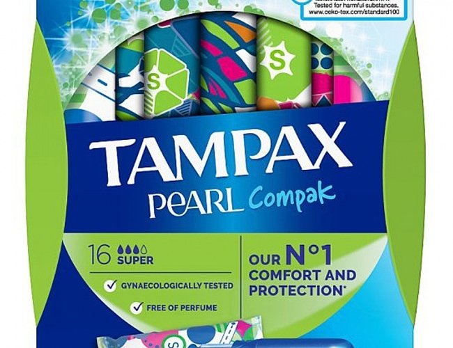 Tampax Pearl Compak Super Ταμπόν 16τμχ | Dna Pharmacy