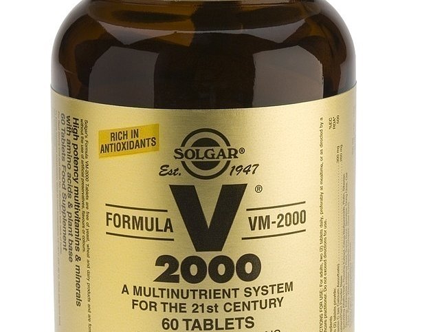 VM 2000 Formula Solgar REFUERZO INMUNITARIO SOLGAR 90Units