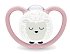 Nuk Perfect Match Air Night Πιπίλα Σιλικόνης Sheep με Θήκη 6-18M