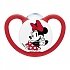 Nuk Disney Perfect Match Air Minnie Πιπίλα Σιλικόνης Με Θήκη 0-6Μ