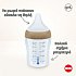 Nuk πλαστικό μπιμπερό με θηλή σιλικόνης perfect match temperature control 3m+ 260ml tiger