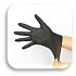 Alfashield Μαύρα Εξεταστικά Γάντια Νιτριλίου Χωρίς Πούδρα Μedium (7-7,5) 100τμχ