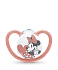 Nuk Disney Mickey Space Πιπίλα σιλικόνης, ιδανική για τη γνάθο 6-18m