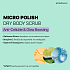 Organic Shop Micro-Polish Dry Body Scrub Thalasso Κατά της Κυτταρίτιδας & για Ενίσχυση Λάμψης με Θαλασσινό Αλάτι, Βιταμίνη C & Βιολογικό Περγαμόντο 300ml