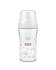 Nuk γυάλινο μπιμπερό με θηλή σιλικόνης perfect match temperature control 3m+ 230ml