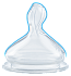 Nuk First Choice Plus Θηλή Σιλικόνης για Γάλα 0-6 Μηνών 2τμχ