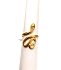 Inoplus Borghetti Pharma Stainless Steel Seprente Gold Δακτυλίδι Φίδι ART 0943
