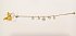 Inoplus Borghetti Pharma Stainless Steel Stella Gold Βραχιόλι με Αστεράκια ART 0926