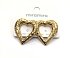 Inoplus Σκουλαρίκι Gold Heart Shaped Από Ανοξείδωτο Ατσάλι ART D2417A250-1