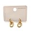 Inoplus Σκουλαρίκι Hanging Earrings από Ανοξείδωτο Ατσάλι ART D1238A199-1